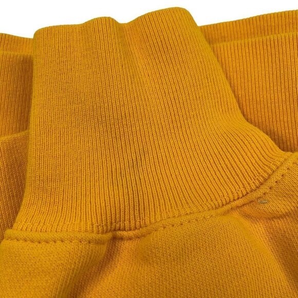 Champion LARGE Reverse Weave Big C Yellow Crewneck Sweatshirt - Picture 6 of 6